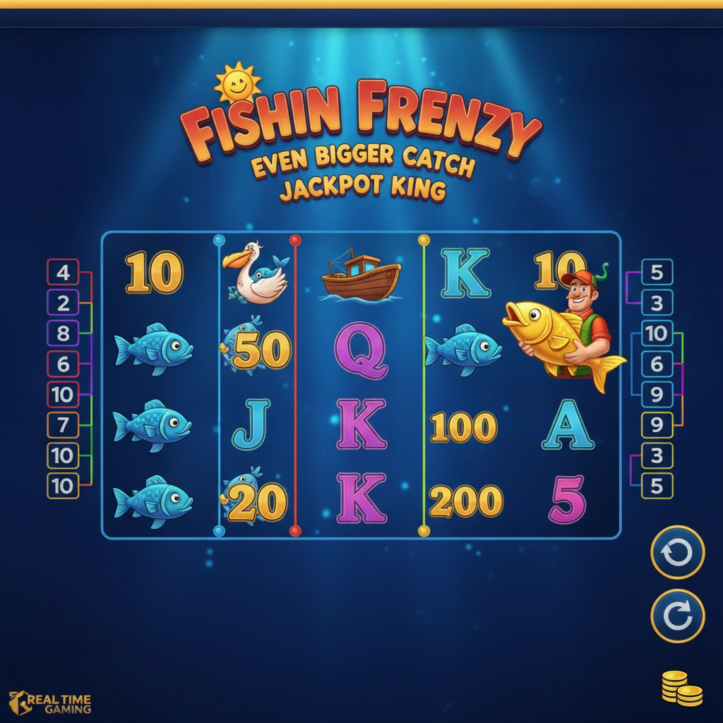 Fishin' Frenzy Even Bigger Catch Jackpot King