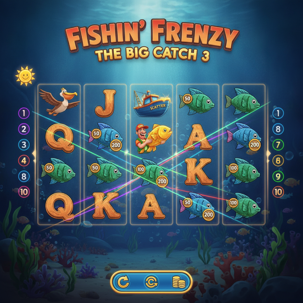 Fishin' Frenzy The Big Catch 3