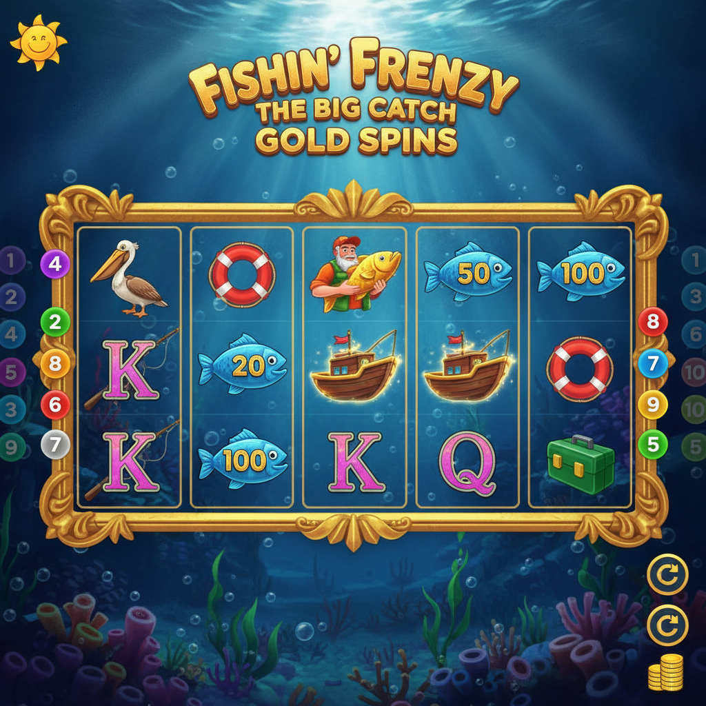 Fishin' Frenzy The Big Catch Gold Spins