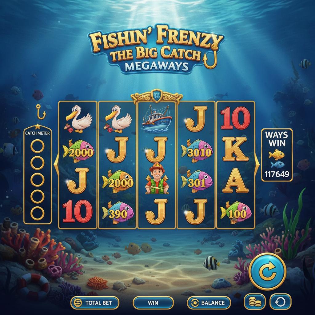 Fishin' Frenzy The Big Catch Megaways