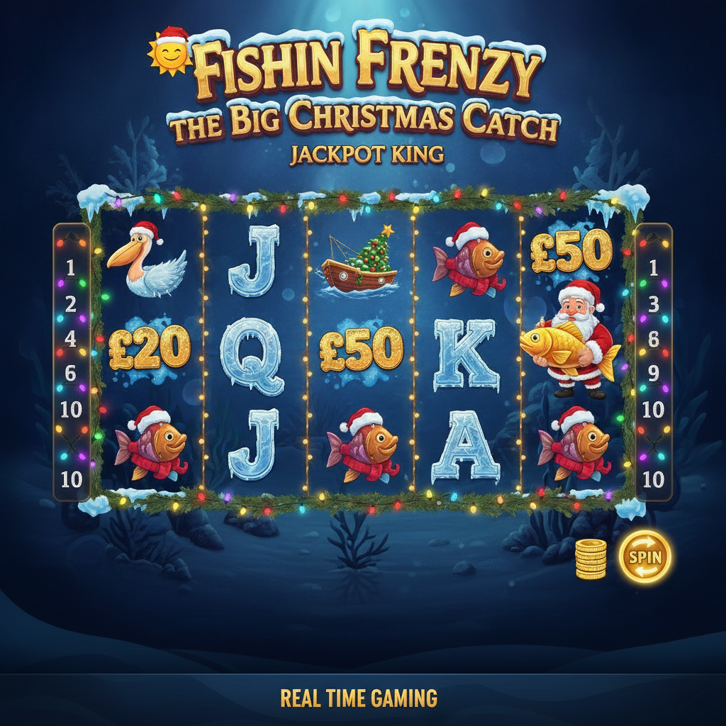 Fishin' Frenzy The Big Christmas Catch Jackpot King